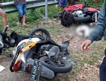 Kecelakaan maut Sepeda Motor Di Magetan