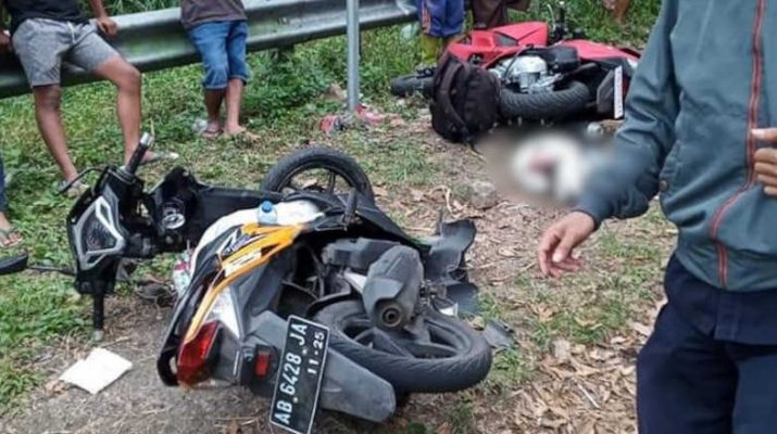 Kecelakaan maut Sepeda Motor Di Magetan