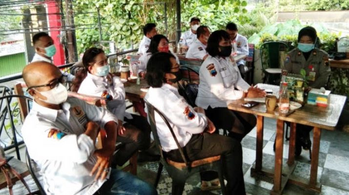 Pertemuan Kopdarkamtibmas di Hayamwuruk Semarang